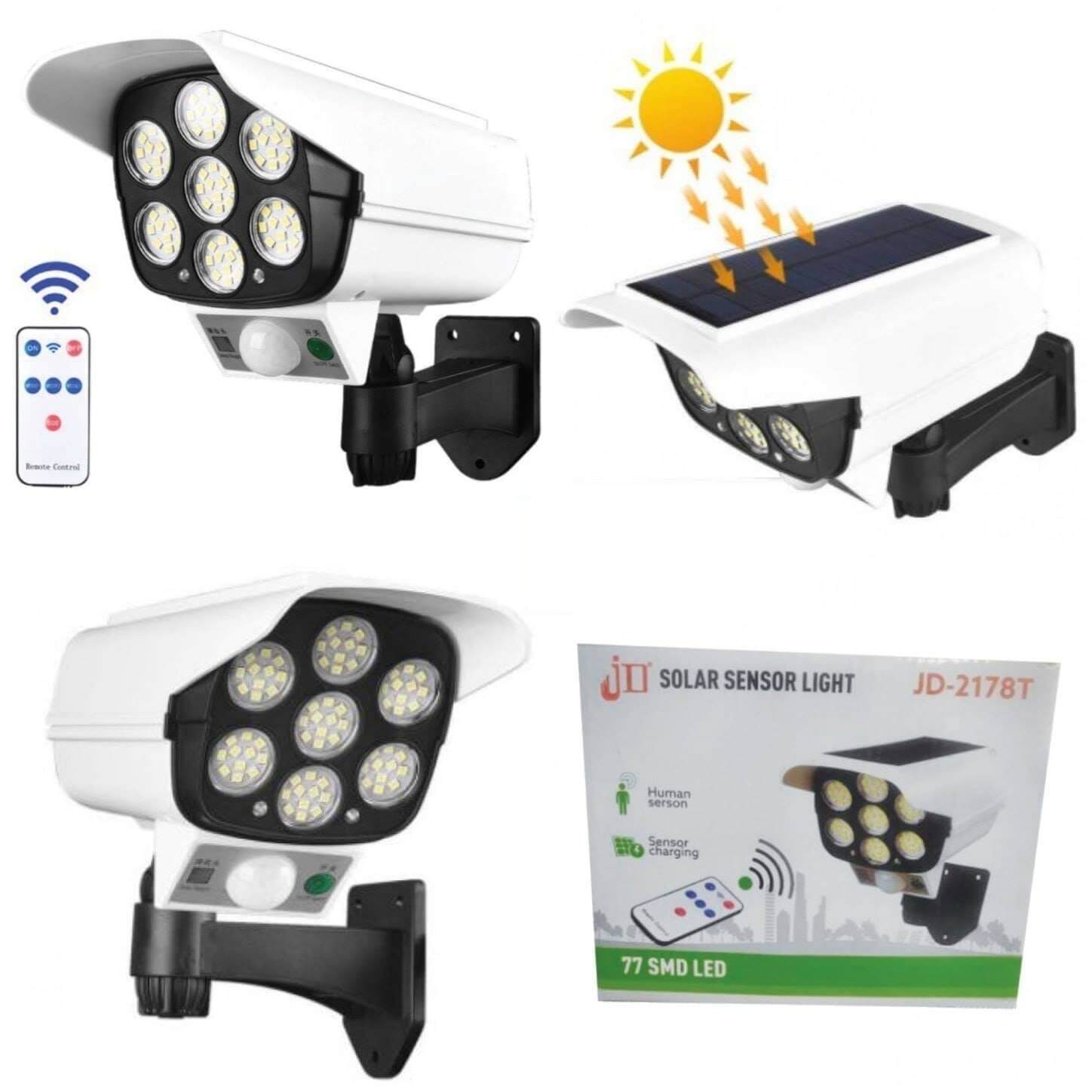 Ліхтар на сонячній батареї LED
